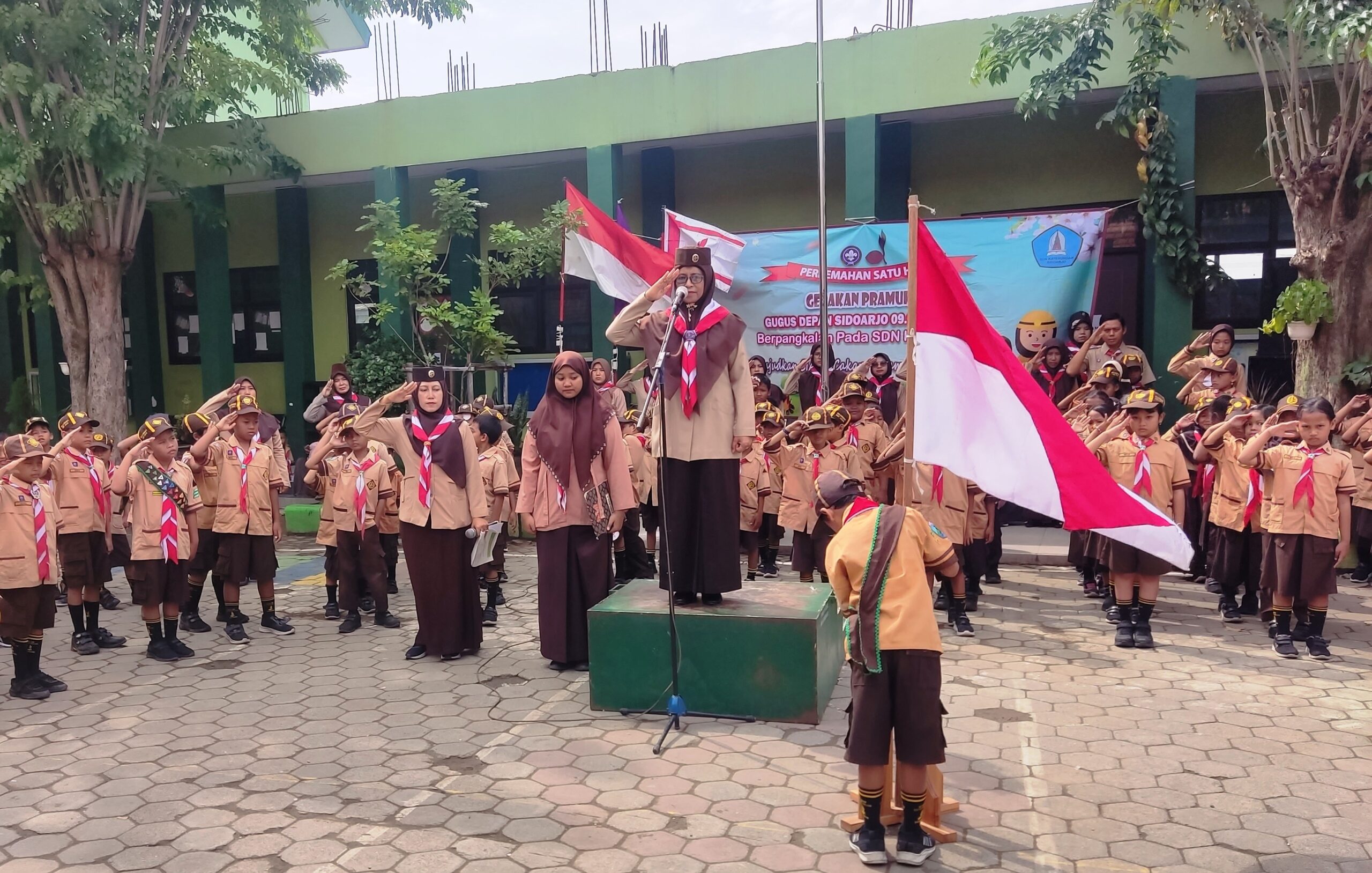 Sukses Gelar Persari, Pramuka Siaga SDN Katerungan Tunjukkan…