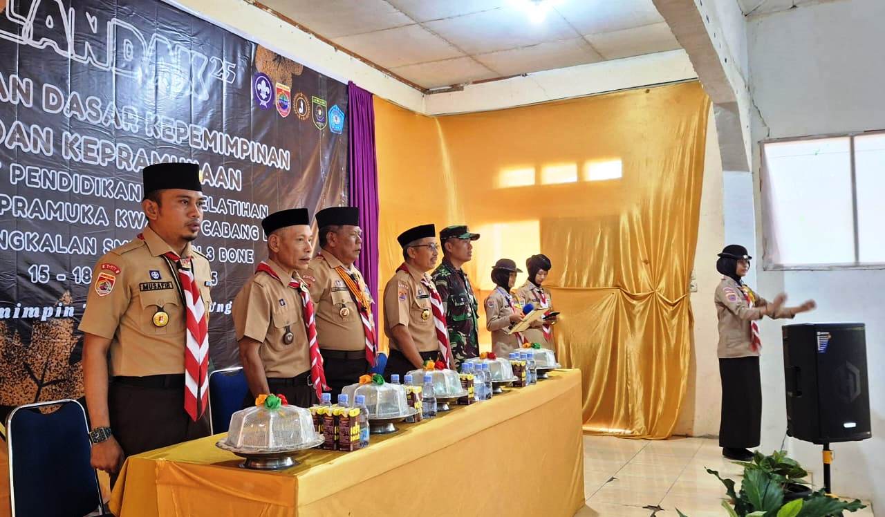 Kepala Pusdiklatcab Bone Resmi Membuka Kegiatan “Landak” SMKN…