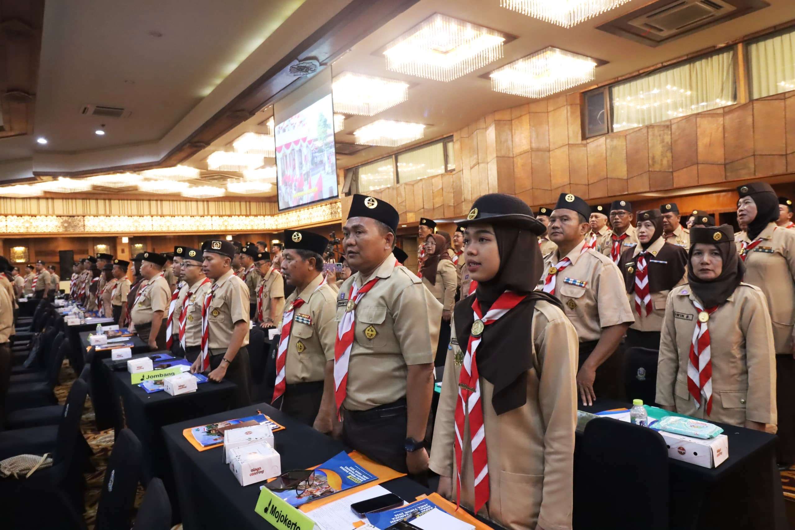 Selenggarakan Rapat Kerja, Kwartir Daerah Jawa Timur Terus Mengabdi Wujudkan Pramuka Produktif