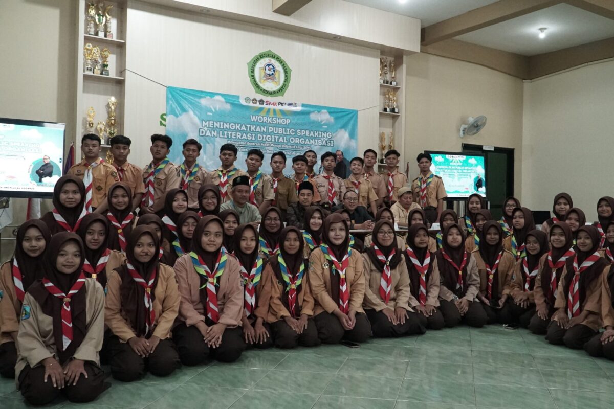 Pramuka SMK Plus NU Gelar Workshop Public Speaking dan Literasi Digital, Tingkatkan Kepercayaan Diri