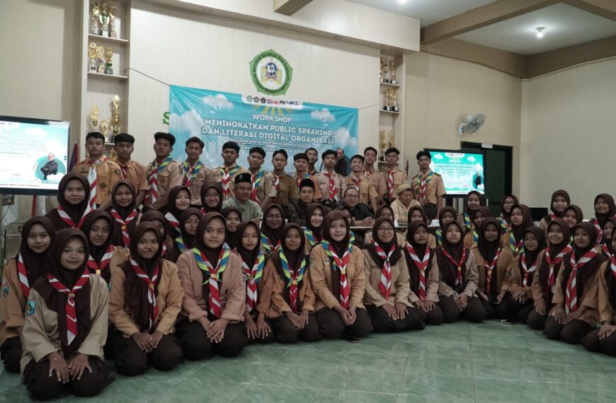 Pramuka SMK Plus NU Gelar Workshop&hellip;