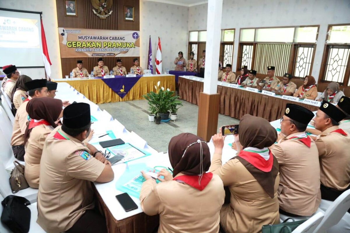 Babak Baru Pramuka Banyuwangi: Harapan Baru dari Musyawarah Cabang 2025