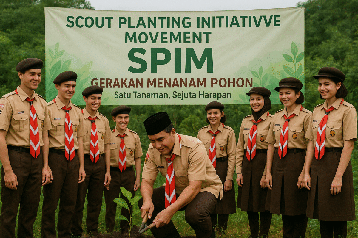Scout Planting Initiative Movement (SPIM): Gerakan Menanam Pohon – Satu Tanaman, Sejuta Harapan