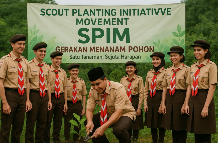 Scout Planting Initiative Movement (SPIM): Gerakan Menanam Pohon – Satu Tanaman, Sejuta Harapan