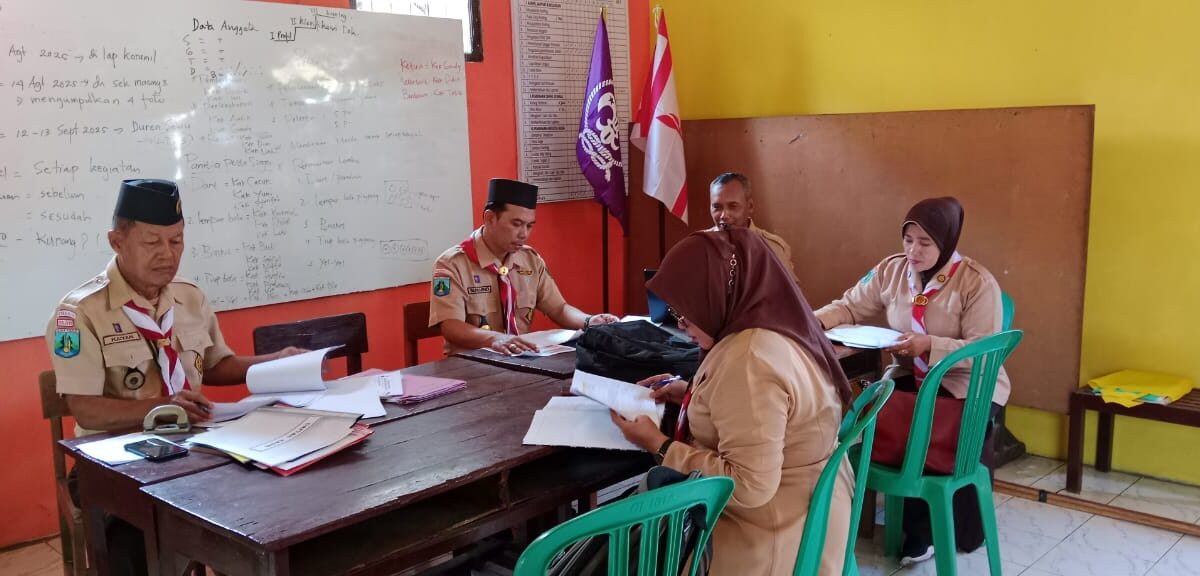 Kwarran Jabon Mewakili Sidoarjo dalam Ajang Lomba Kwartir Ranting Tergiat se-Jawa Timur