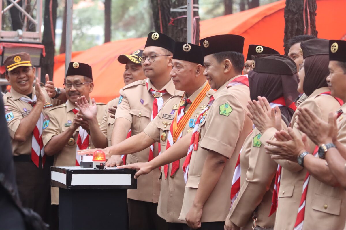 Serukan Pramuka Jadi Garda Sehat Indonesia!, Ketua Kwarda Jatim Buka Pertida SBH VII 2025