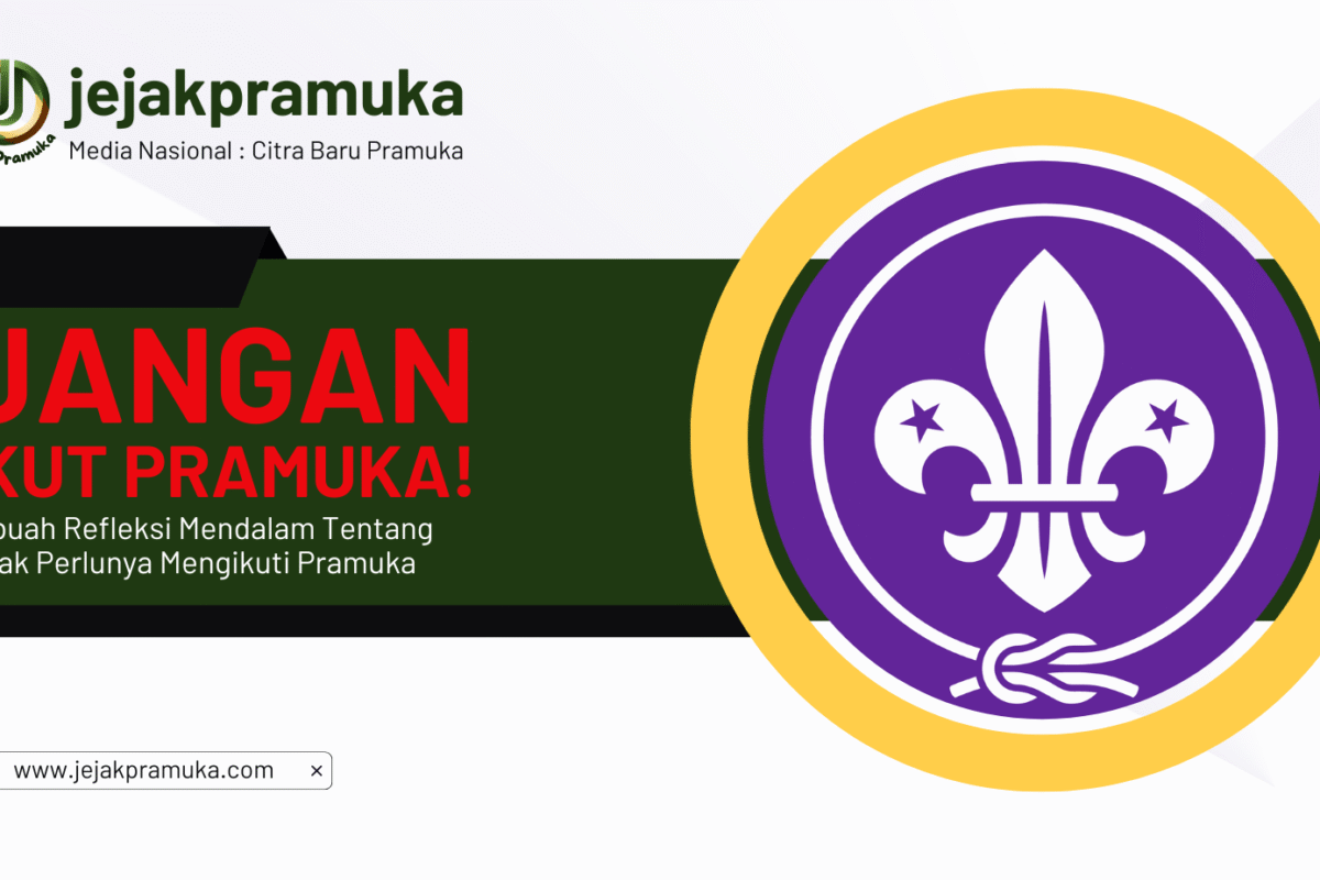Jangan Ikut Pramuka! Sebuah Refleksi Mendalam Tentang Tidak Perlunya Mengikuti Pramuka