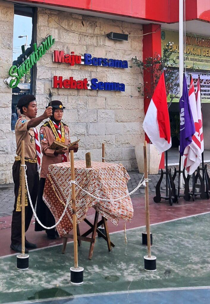 POTA-SMA-Negeri-1-Waru-3-706x1024 Bangun Pramuka yang Adaptif dan Responsif, Pandu Dewarati SMA Negeri 1 Waru Gelar POTA