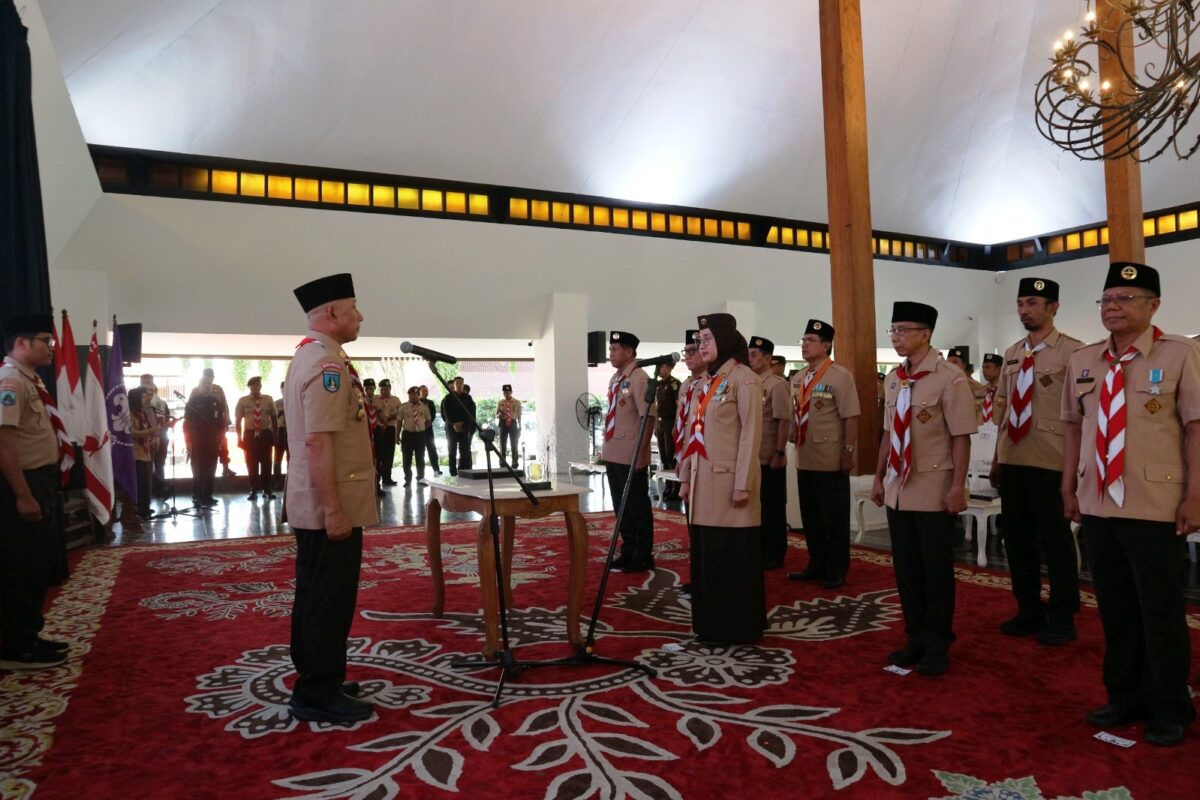 Resmi Dilantik, Kepengurusan Pramuka Banyuwangi Siap Jawab Tantangan Zaman