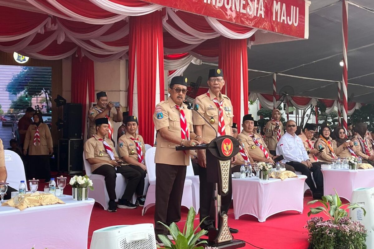 Dari Latihan hingga Balai Kota, Kisah 1.380 Pramuka Garuda Menggapai Gelar Tertinggi, Saat Hari Pramuka ke 64 di Surabaya