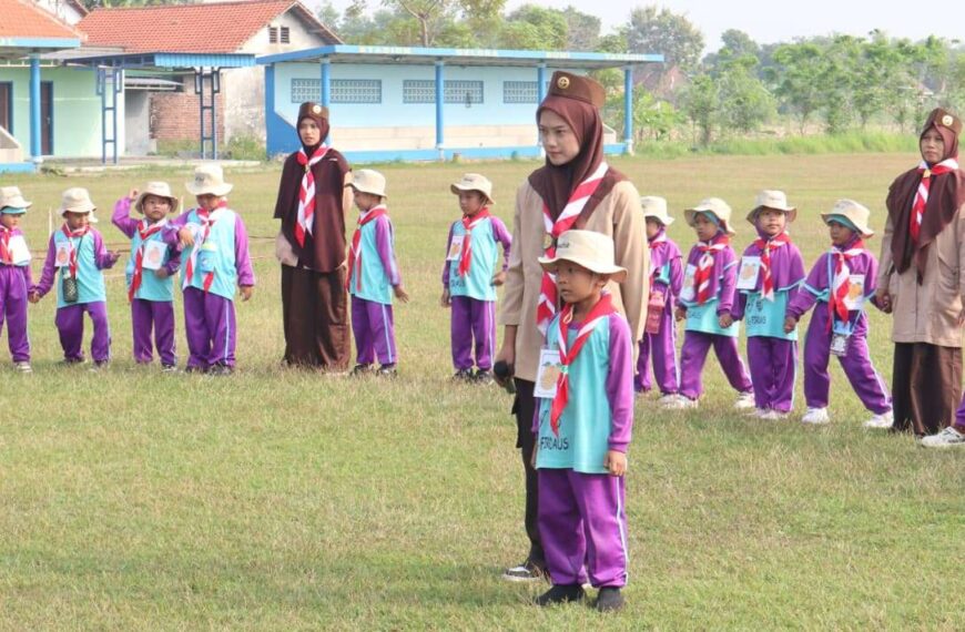 Meriah! Prasiaga PAUD Al-Firdaus Tanggul Warnai Peringatan Hari Pramuka ke-64 dengan Semangat dan Keceriaan