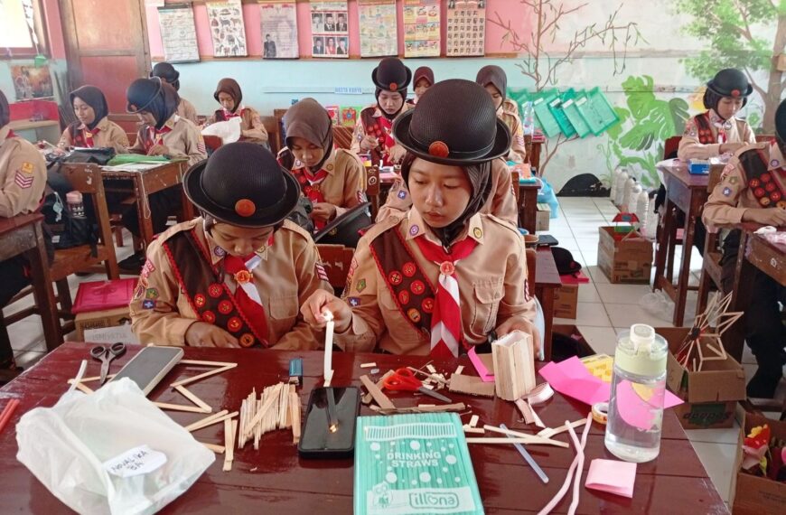 Kwarran Purwojati Tingkatkan Prestasi Lewat Penilaian Pramuka Garuda Penggalang