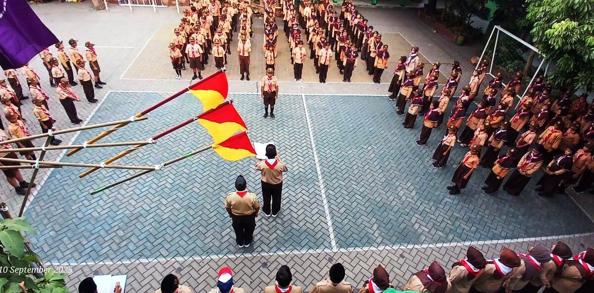 SDN Masangankulon Gelar LT-I, 225 Penggalang Unjuk Kreativitas dengan Semangat “CINTA”