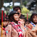 Pukau Penonton, Padukan Tari Tradisional dengan Semaphore Dance, Kwarran Porong Sukses Gelar Lomba Tingkat II