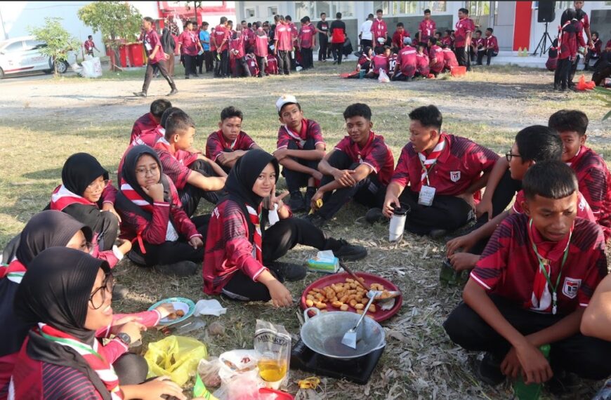 Orientasi Tamu Ambalan SMK Telkom Sidoarjo 2025: Momen Pembentukan Jiwa Pramuka Penegak