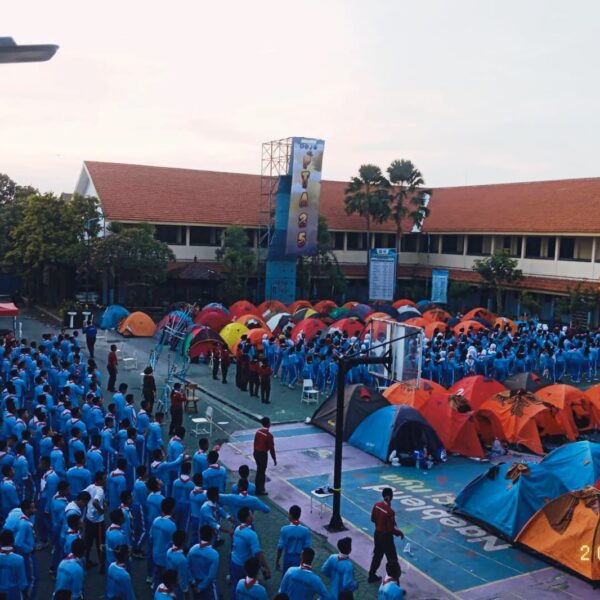 Sukses Gelar PTA 2025, Pramuka SMA Hang Tuah 2 Sidoarjo Sambut Anggota Ambalan Baru