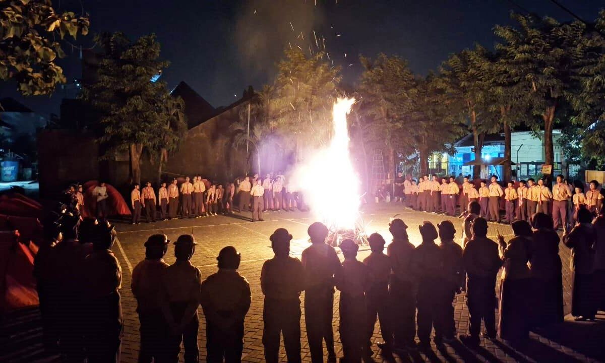 Satya Wira Brawijaya! Pramuka SMP Islam Al-Chusnaini Sukses Gelar LT-I 2025