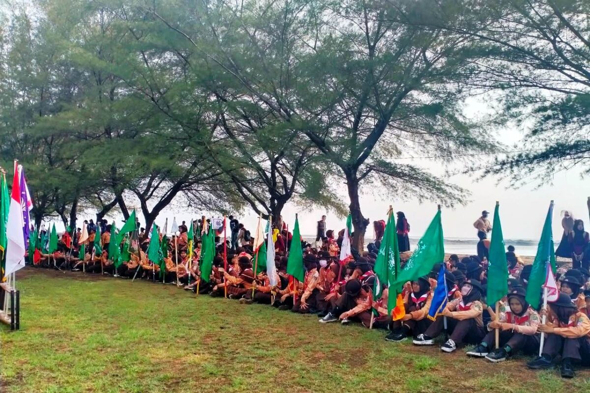 872 Pramuka Santri Sako Ma’arif NU Sidoarjo Jelajah di Lumpur Sidoarjo – JESANU 1