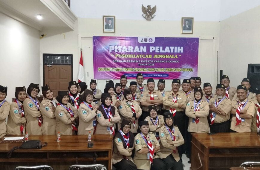 Wujudkan Pelatih Pembina Pramuka Sidoarjo yang Cakap, Cerdas,…