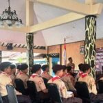Dua Pramuka Penggalang Wakili Kwarran Purwojati dalam Pertemuan Bela Negara 2025