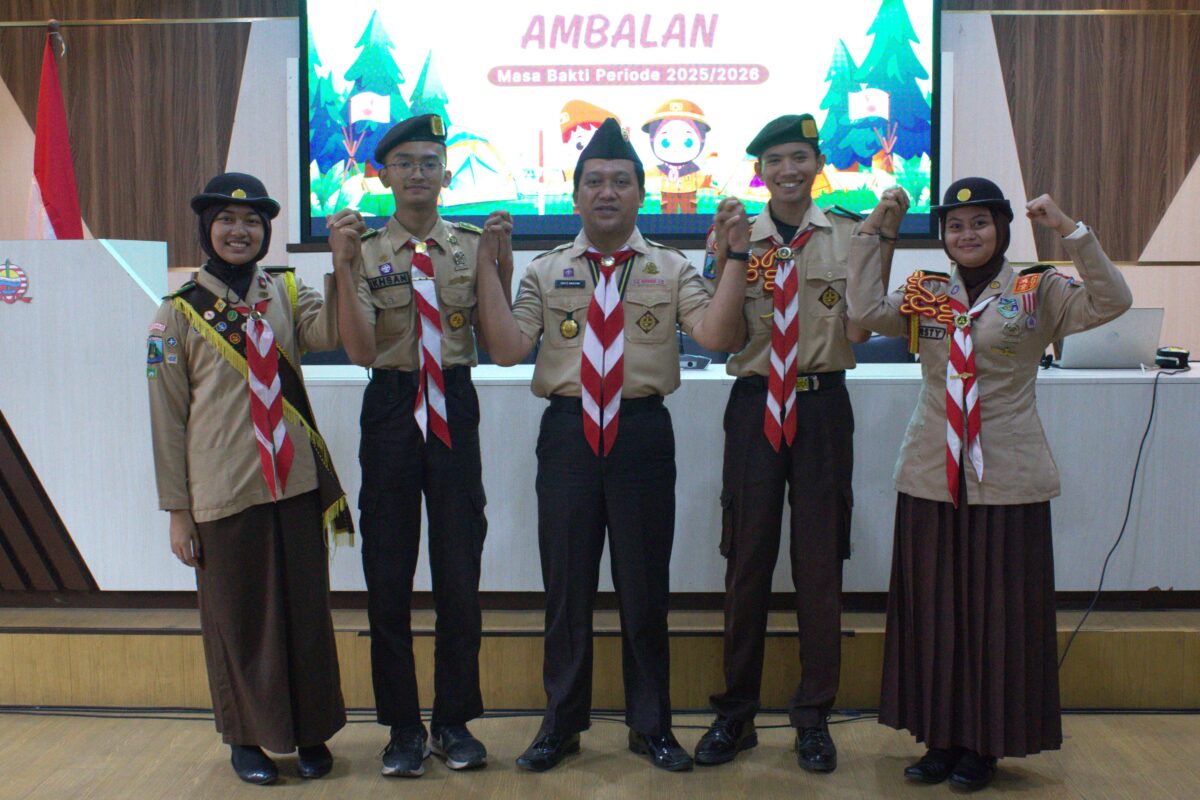 Sierra – Ikhsan Terpilih Menahkodai Ambalan Pramuka Penegak SMA Negeri 1 Sidoarjo