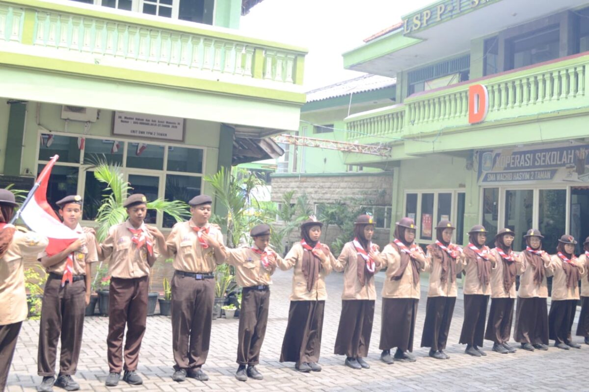 Gelaran KPK Pramuka SMA Wachid Hasyim 2 Taman, Jadikan Pramuka Penegak Lebih Berperan