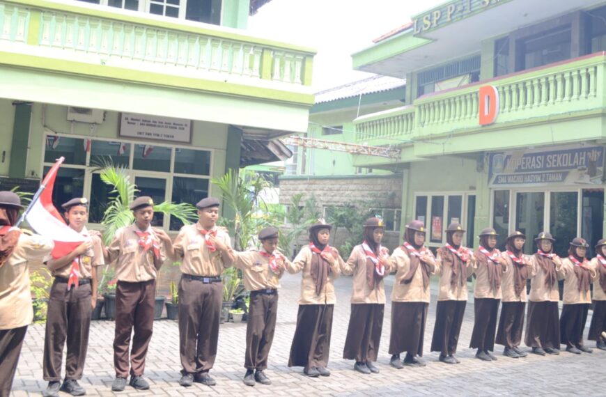 Gelaran KPK Pramuka SMA Wachid Hasyim 2 Taman,…