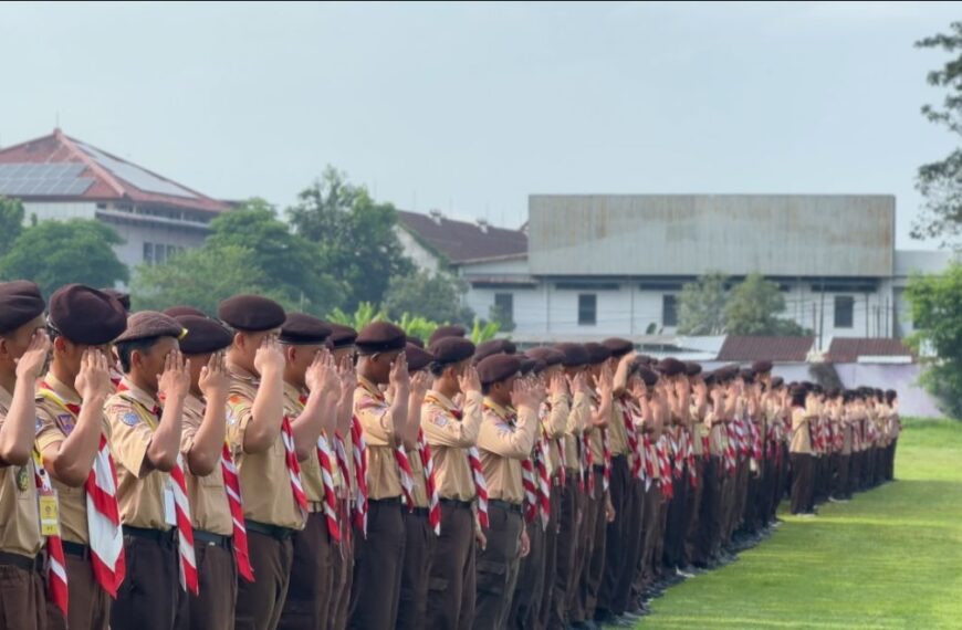 Pertapa Wiradaya XXXVII Tahun 2025 Kwarcab Bantul Dimeriahkan oleh 597 Peserta