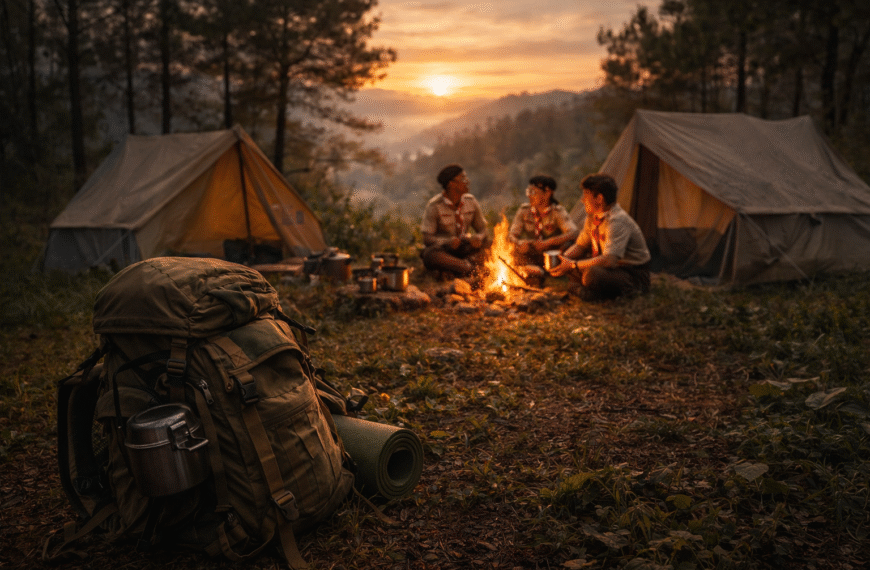 Hidup Sederhana, Hati Bahagia: Pelajaran Berharga dari Perkemahan