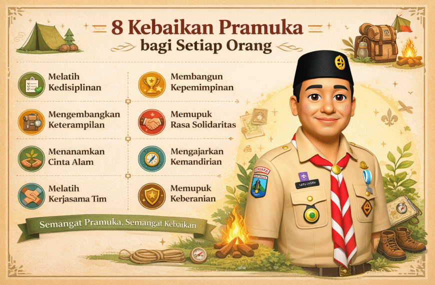 8 Kebaikan Pramuka bagi Setiap Orang, Pelajaran Hidup dari Seragam Cokelat yang Tak Lekang oleh Zaman