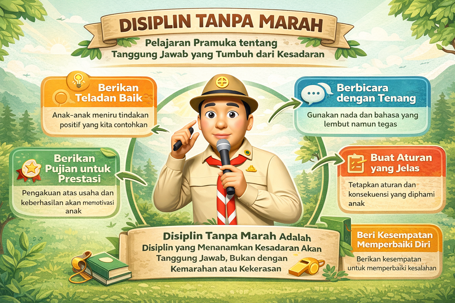 Disiplin Tanpa Marah: Pelajaran Pramuka tentang Tanggung Jawab yang Tumbuh dari Kesadaran