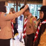 Ikuti Kemah Hijau Saka Kalpataru, Utusan Sidoarjo diwakili oleh Penegak SMK Nusantara Porong