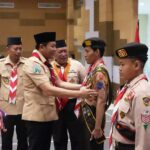 Dari Ketekunan hingga Komitmen Nilai Kepramukaan: Bupati Sidoarjo Kukuhkan Ratusan Pramuka Garuda