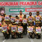 12 Siswa SDN Keboguyang Resmi Dikukuhkan sebagai Pramuka Garuda Sidoarjo