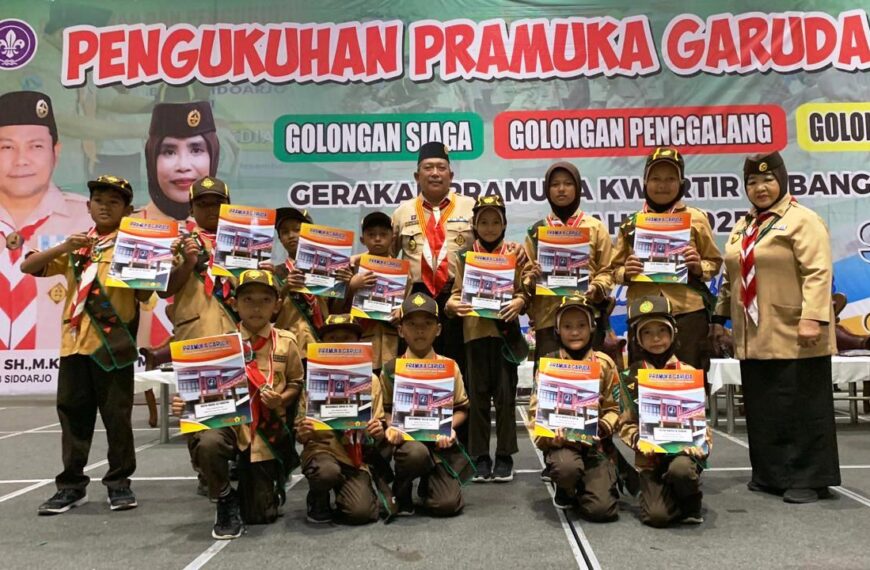 12 Siswa SDN Keboguyang Resmi Dikukuhkan sebagai Pramuka&hellip;