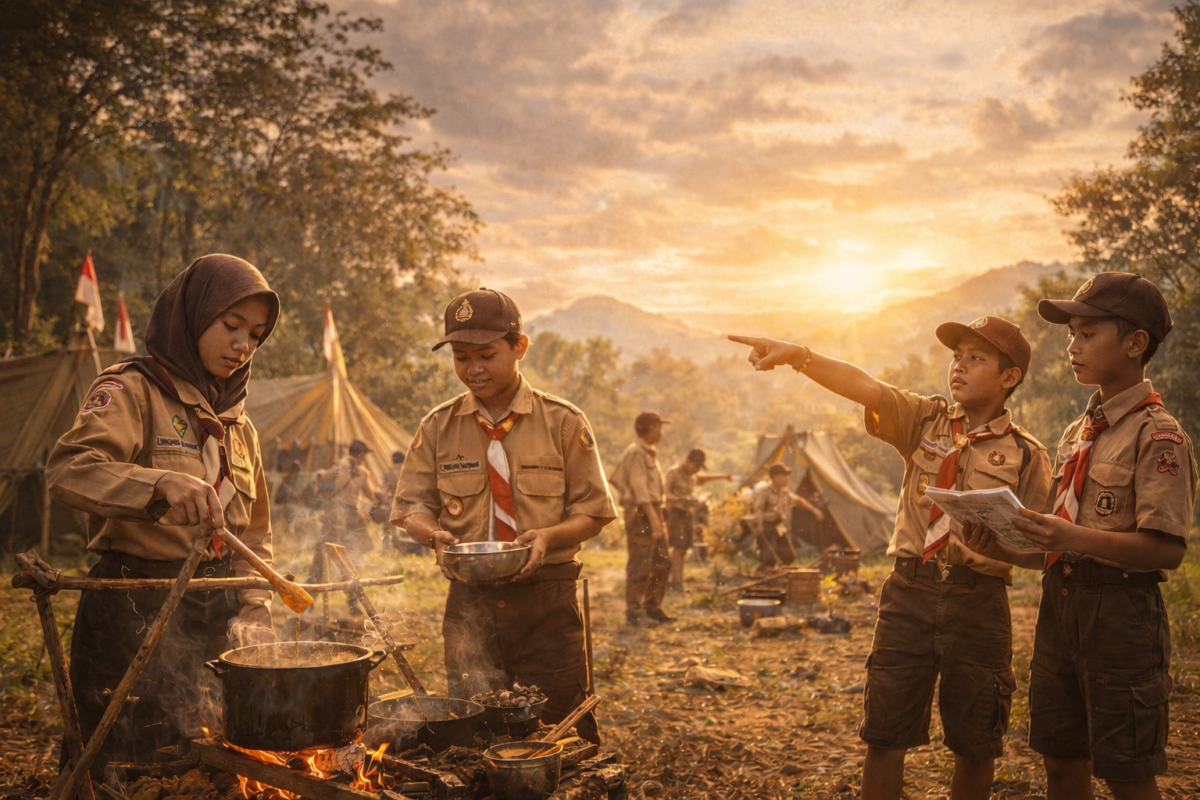 Belajar Mandiri Sejak Dini: Mengapa Mental Pramuka Membuat Seseorang Lebih Siap Hidup