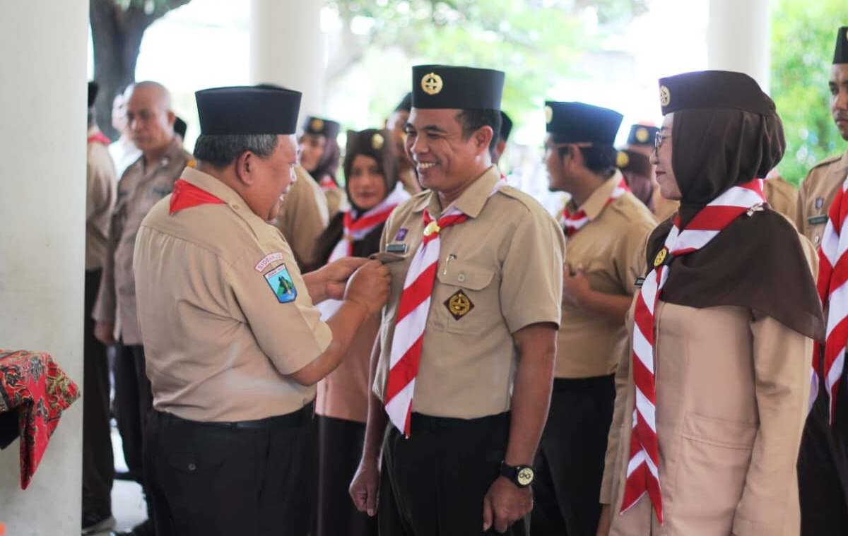 Pelantikan Pengurus Kwarran Tulangan Tandai Penguatan Tata Kelola dan Kepemimpinan Pramuka di Tingkat Ranting