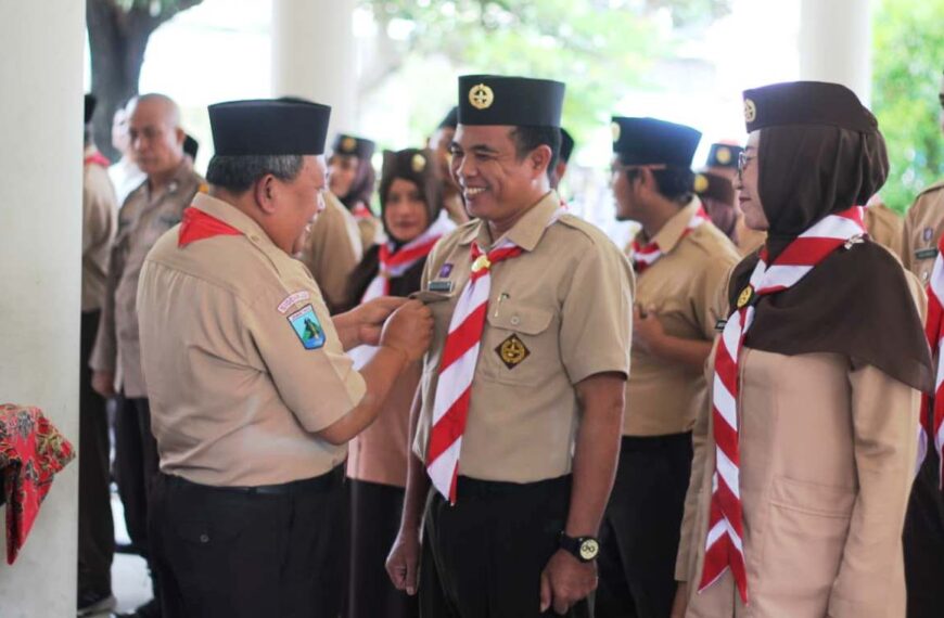 Pelantikan Pengurus Kwarran Tulangan Tandai Penguatan Tata Kelola dan Kepemimpinan Pramuka di Tingkat Ranting