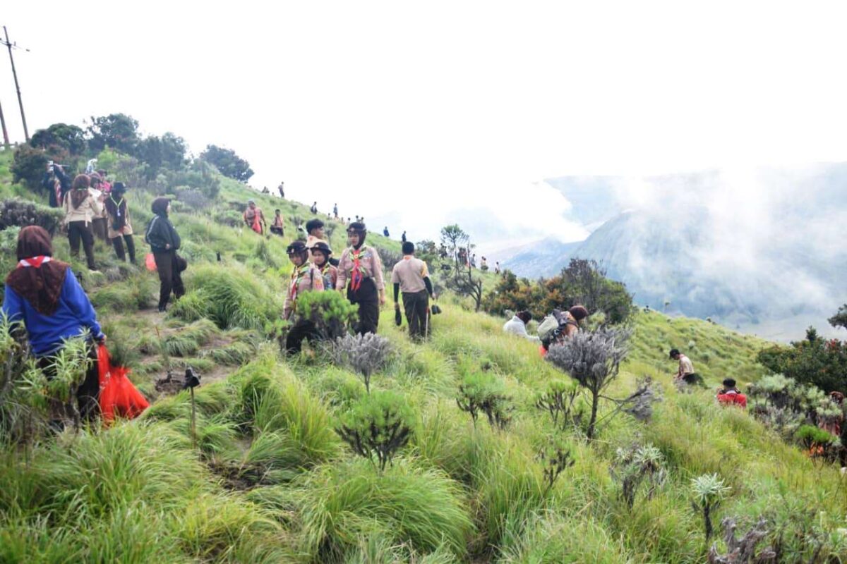 Biada Alam 5 Saka Wanabakti Pasuruan Menyatukan Aksi Hijau dan Talenta Muda