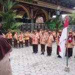 Tumbuhkan Kepemimpinan Melalui Pelantikan Siaga Mula SDI Pancasila Kwartir Ranting Krian