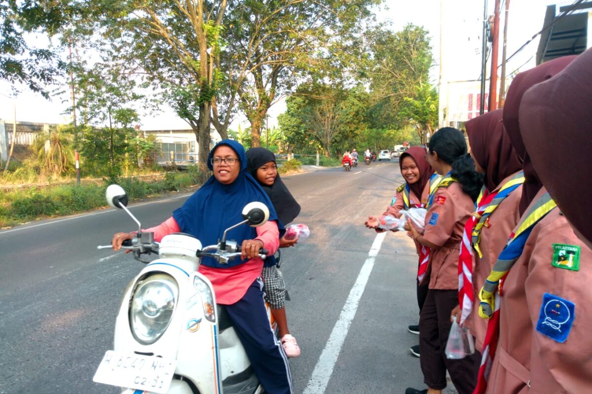 Pramuka Smanivda Tebar Kepedulian & Kebersamaan dibulan Ramadhan