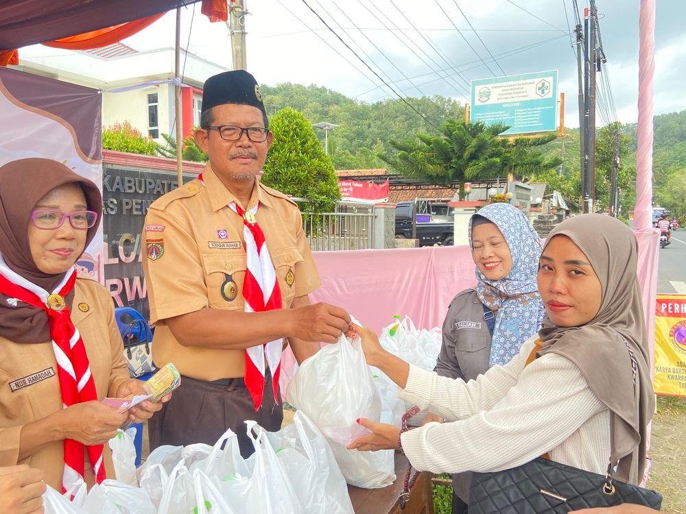 Hari Ketiga APP KBL, Ka Kwarran Purwojati Turut Berpartisipasi dalam Bazar Ramadan