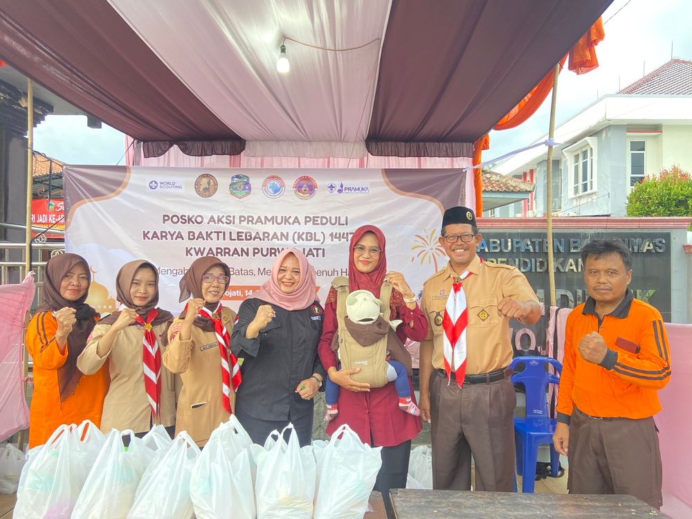 Ka Kwarran dan Mabiran Harian Monitoring Posko APP KBL Sekaligus Dukung Bazar Ramadan