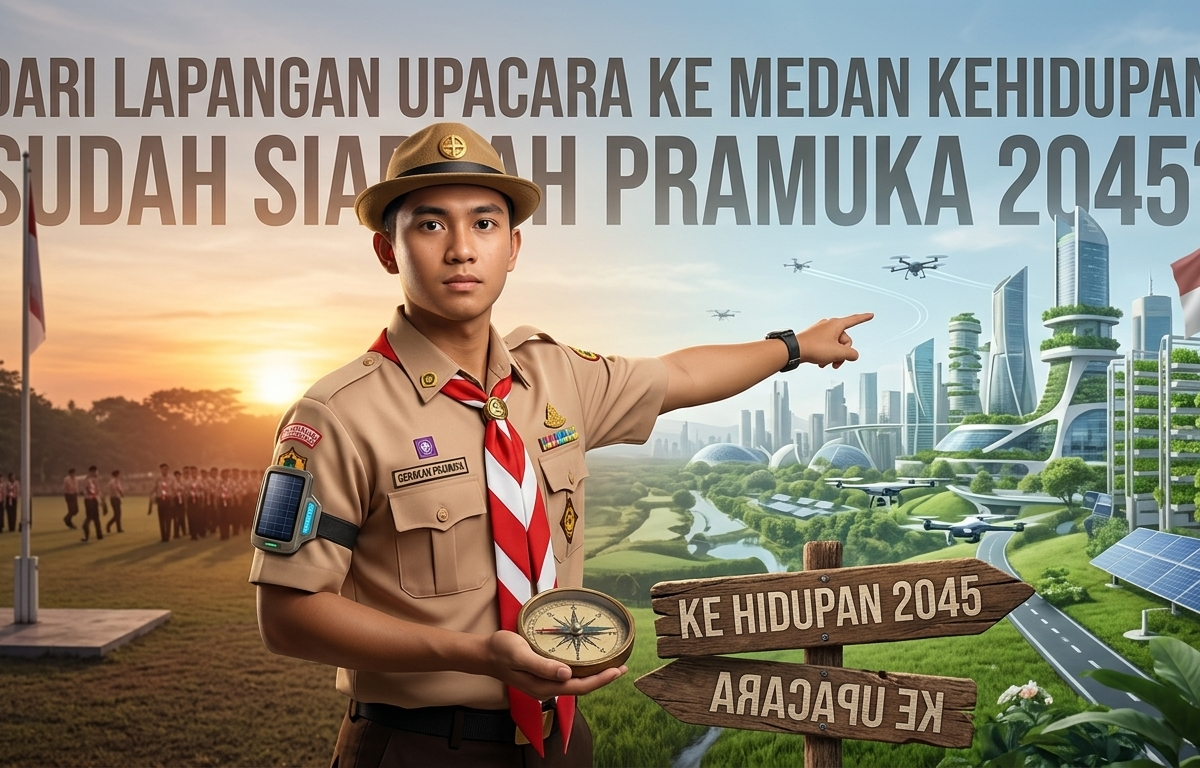 Dari Lapangan Upacara ke Medan Kehidupan: Sudah Siapkah Pramuka 2045?