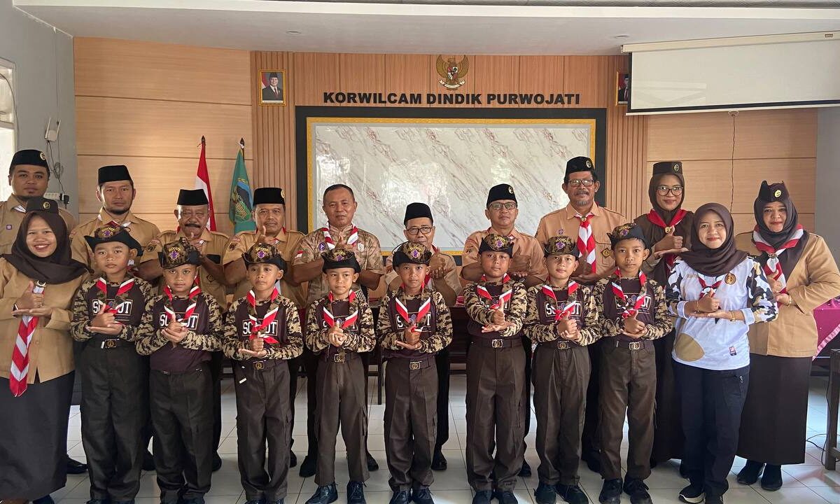 Semangat Menggema! Kontingen Pesta Siaga Kwarran Purwojati Resmi Dilepas ke Tingkat Kwarcab Banyumas