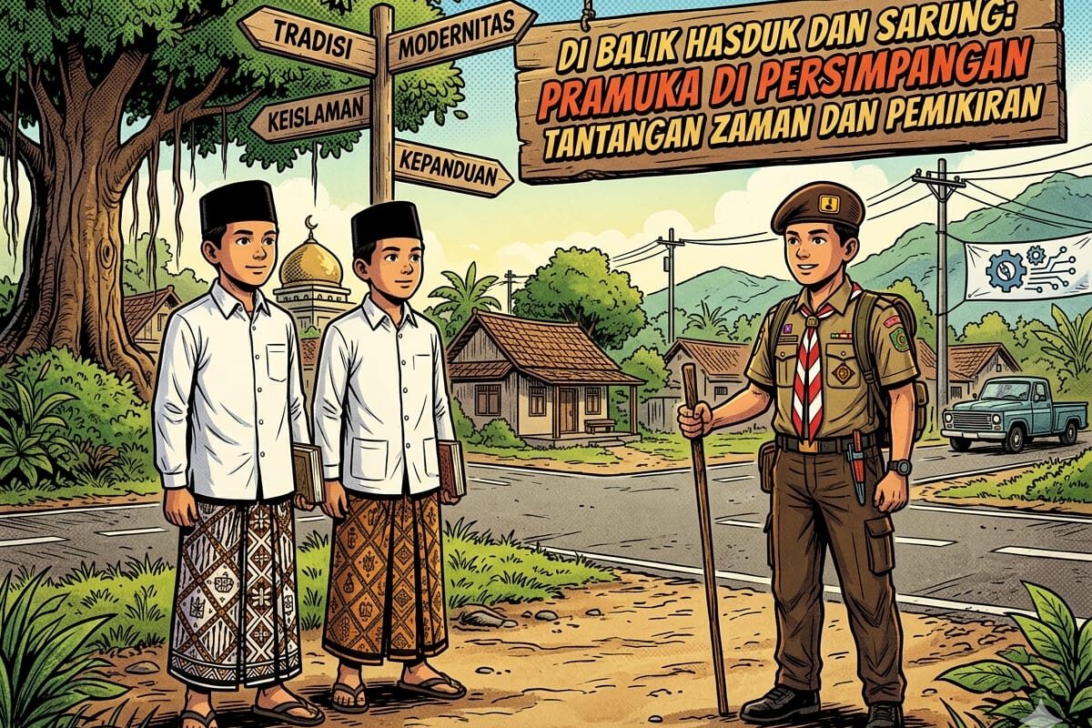Di Balik Hasduk dan Sarung: Pramuka di Persimpangan Tantangan Zaman dan Pemikiran