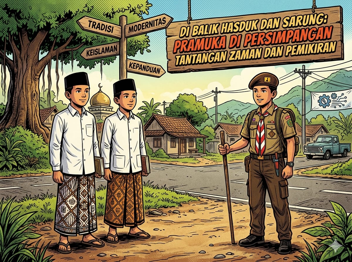 Di Balik Hasduk dan Sarung: Pramuka di Persimpangan Tantangan Zaman dan Pemikiran