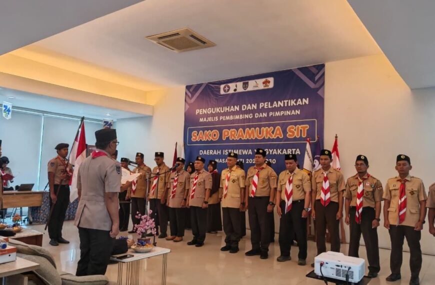 Resmi Dilantik, Pengurus Baru Sako SIT DIY Siap Lahirkan Generasi Tangguh