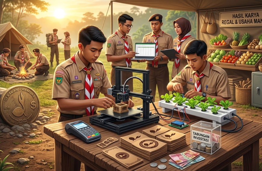 Pramuka dan Kecerdasan Finansial, Saatnya Menciptakan Uang, Bukan Sekadar Menggunakannya