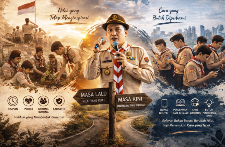Pramuka di Persimpangan Generasi, Ketika Nilai Masih Sama Namun Cara Sudah Tidak Relevan
